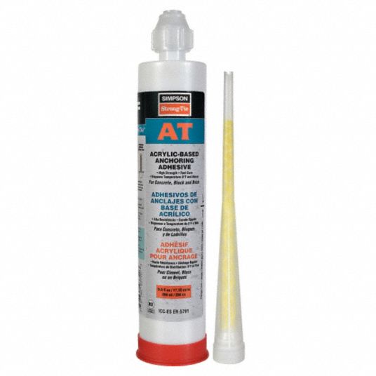STRONGTIE 10.0 oz. Acrylic Anchor Adhesive, Meets/Exceeds ASTM C881