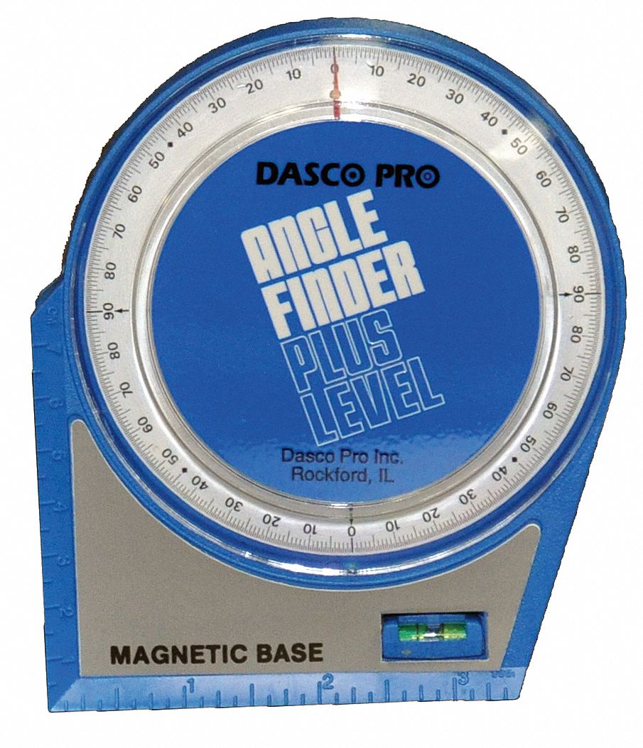 DASCO PRO Angle Finder, Mag, 090 Deg, 4 1/2 Base 4ZDV9AF700VM