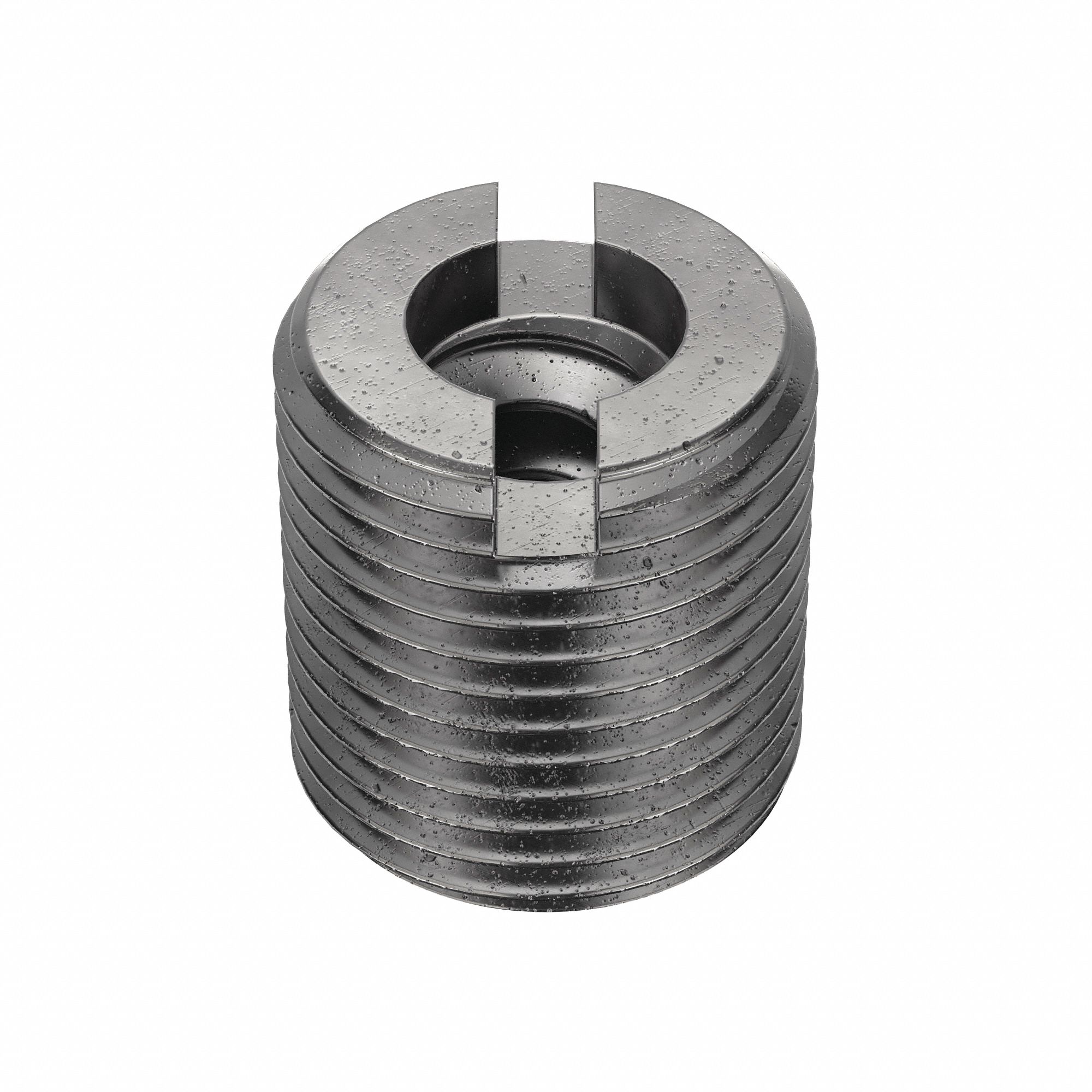 SELF LOCKING THREAD INSERT, HEAVY WALL, M3-0.50 INT THREAD, M6-1.00 EXT THREAD, 10 PK