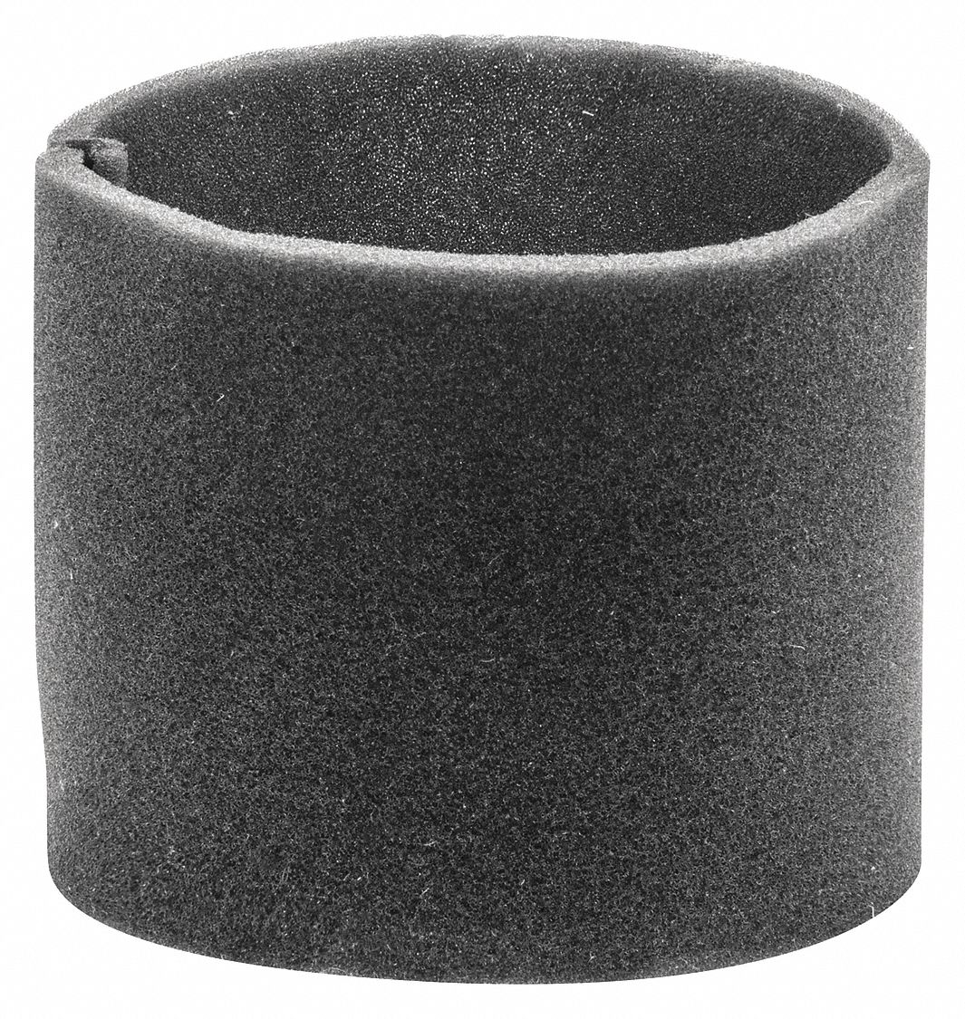 Foam Blanket: Air Filter, Foam Blanket, Foam, 3 23/32 in Lg, 3 17/32 in Inside Dia.