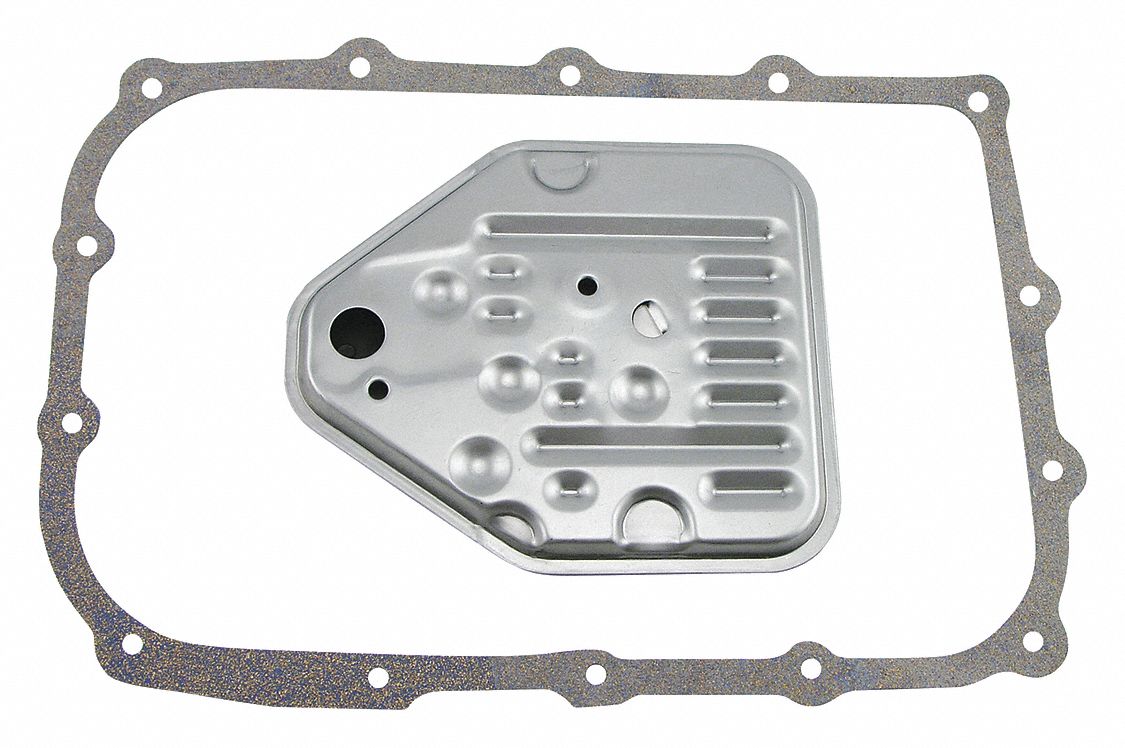Transmission Fluid Filter: Chrysler, Furnished Gasket/Pan Gasket, Cellulose