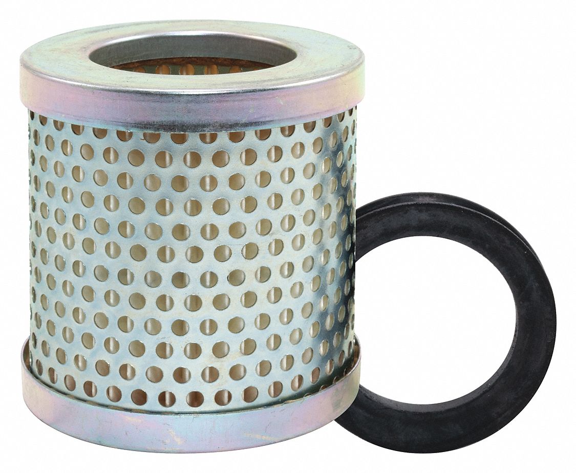 Automotive Air Filter: Round-Oval, Engine, Round, Axial Seal, 1 1/2 in Inside Dia