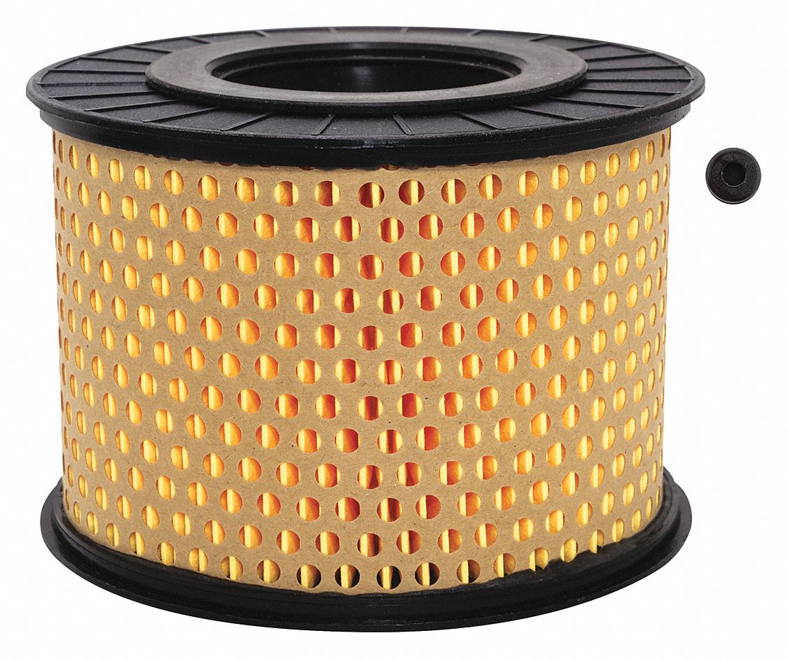 Automotive Air Filter: Round-Oval, Engine, Round, Axial Seal, 1/4 in Inside Dia