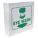 EYE WASH SIGN,8 X 8IN,GRN/WHT,EYE WASH