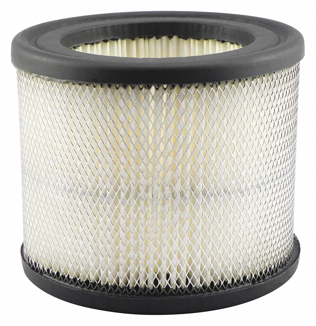 AUTOMOTIVE AIR FILTER ELEMENT, 4 5/16 IN OUTSIDE DIAMETER, 3 11/16 IN OVERALL L