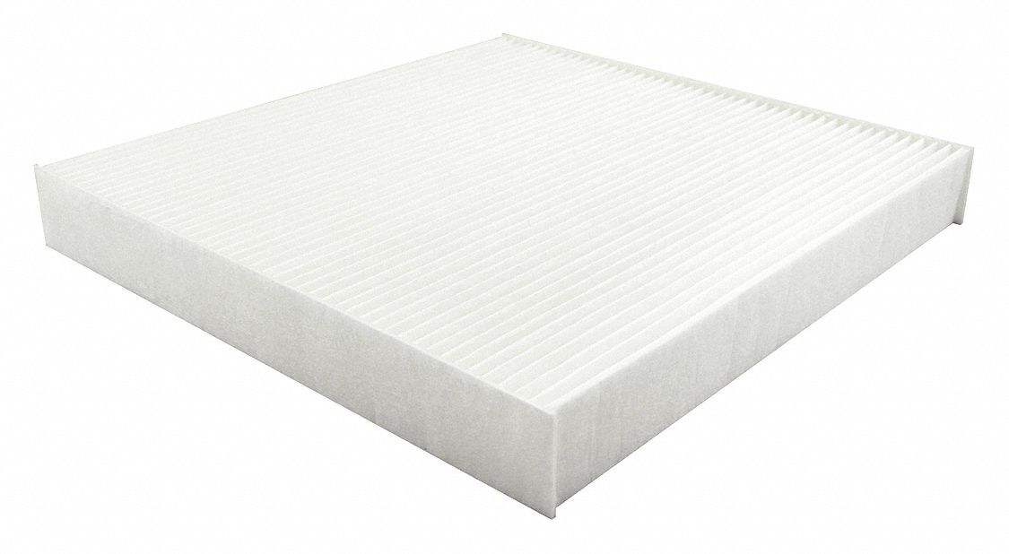 Automotive Air Filter: Panel, Cabin, Cabin Air Filter, Rectangular, Cellulose/Paper