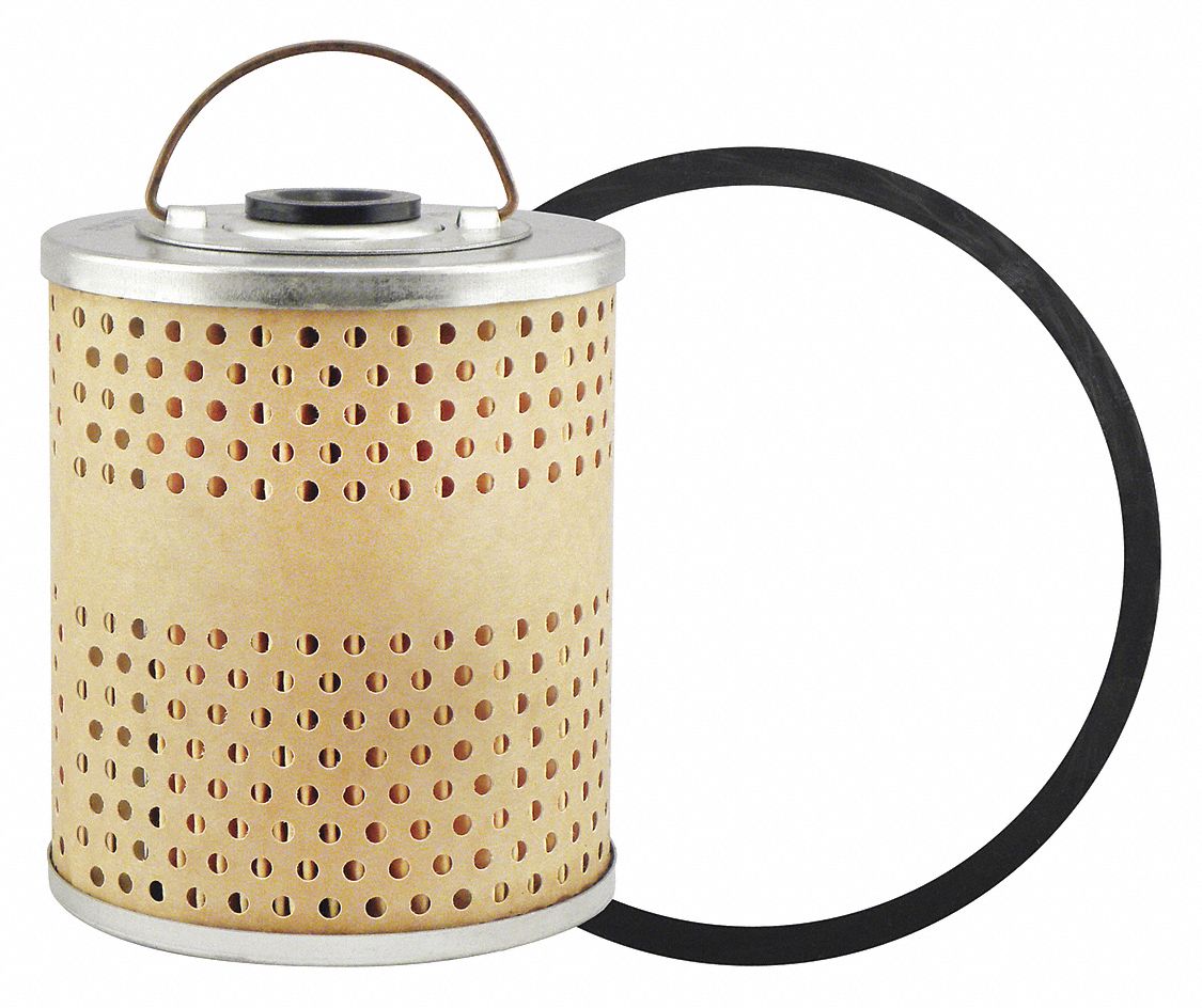 Oil Filter Element: P73, 4 3/16 in Overall Ht, 3 1/2 in Outside Dia, Oil, Cellulose