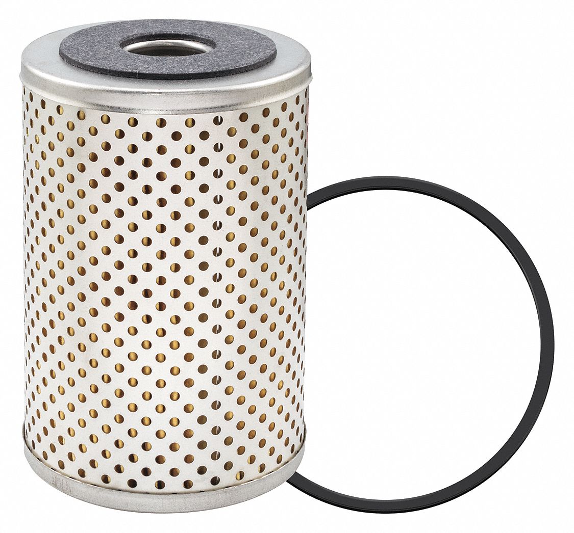 Hydraulic/Oil Filter: Hydraulic Fluid, Cartridge, 7/8 in Inside Dia, Cellulose