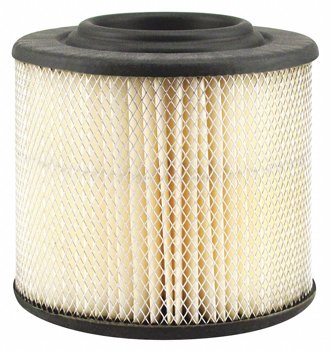 Automotive Air Filter: Round-Oval, Engine, Round, Axial Seal, 4 1/8 in Overall Ht