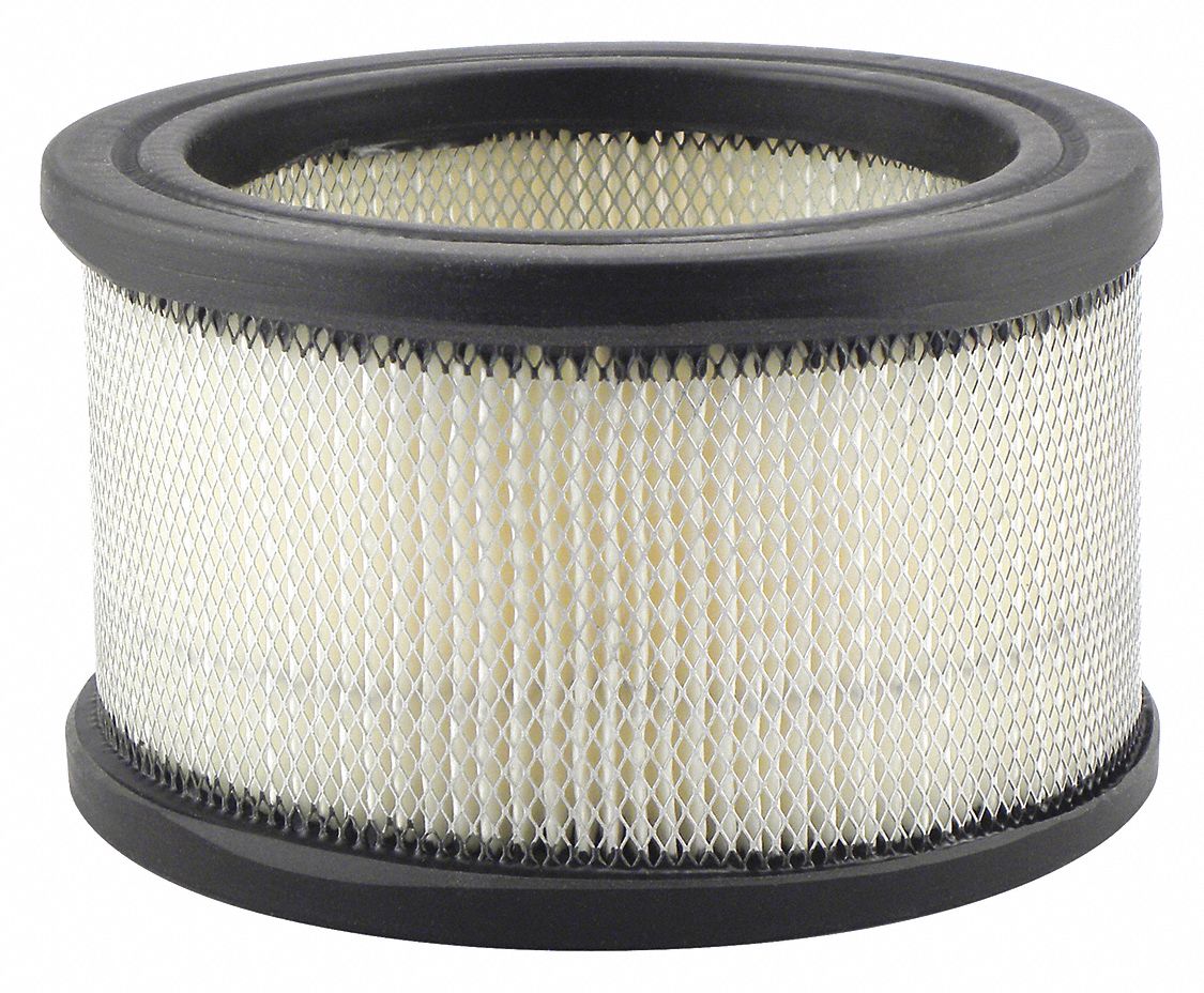 Automotive Air Filter: Round-Oval, Engine, Round, Axial Seal, 3 1/8 in Overall Ht