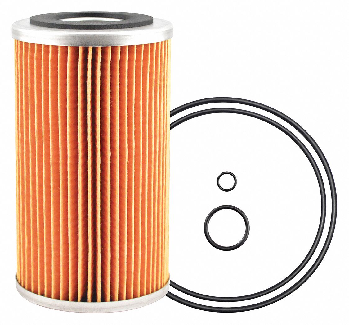 Oil Filter Element: P266, 5 11/16 in Overall Ht, 3 5/16 in Outside Dia, Oil