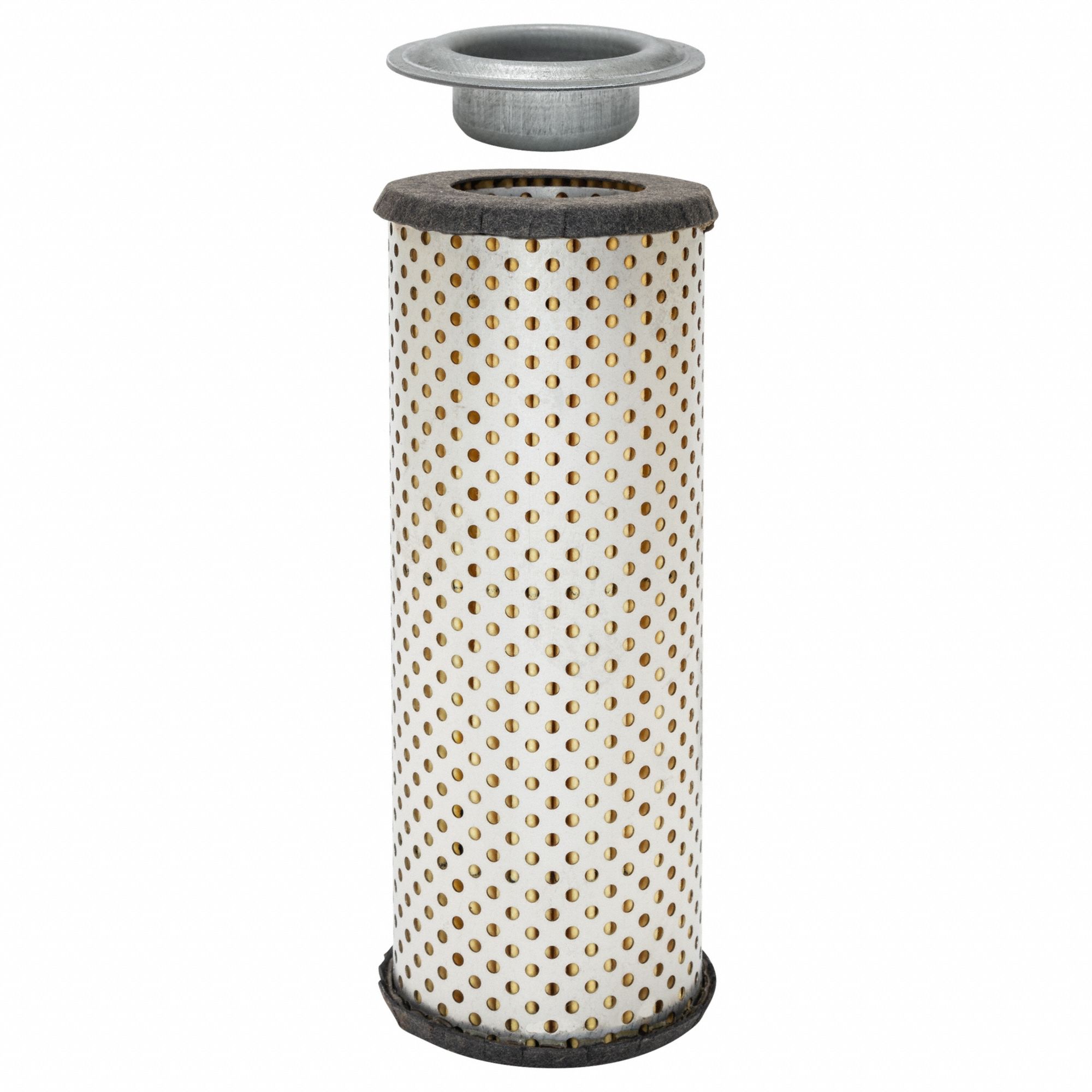 Hydraulic Filter: Hydraulic Fluid, Cartridge, 1 3/8 in Inside Dia, 6 in Overall Ht