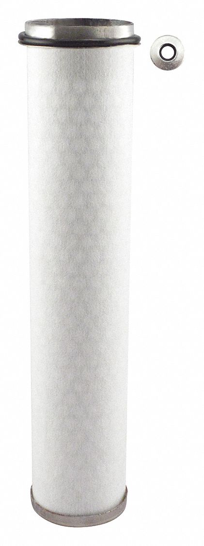 Automotive Air Filter: Round-Oval, Engine, Round, Axial Seal, 2 1/8 in Outside Dia