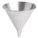 OFFSET FUNNEL, STEEL, 32 FL OZ FLUID CAPACITY, 6 IN OVERALL DIAMETER, 7 IN OVERALL H, 3 IN SPOUT L