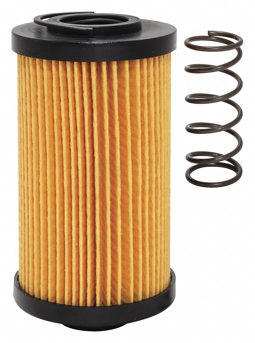 Hydraulic Filter: Hydraulic Fluid, Cartridge, 1 1/8 in Inside Dia, Cellulose