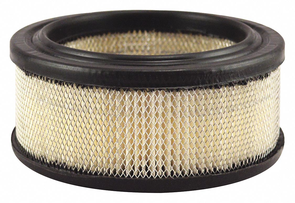 Automotive Air Filter: Round-Oval, Engine, Round, Axial Seal, 2 15/32 in Overall Ht