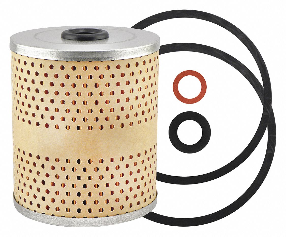 Oil Filter Element: P80, 4 13/16 in Overall Ht, 3 15/16 in Outside Dia, Oil