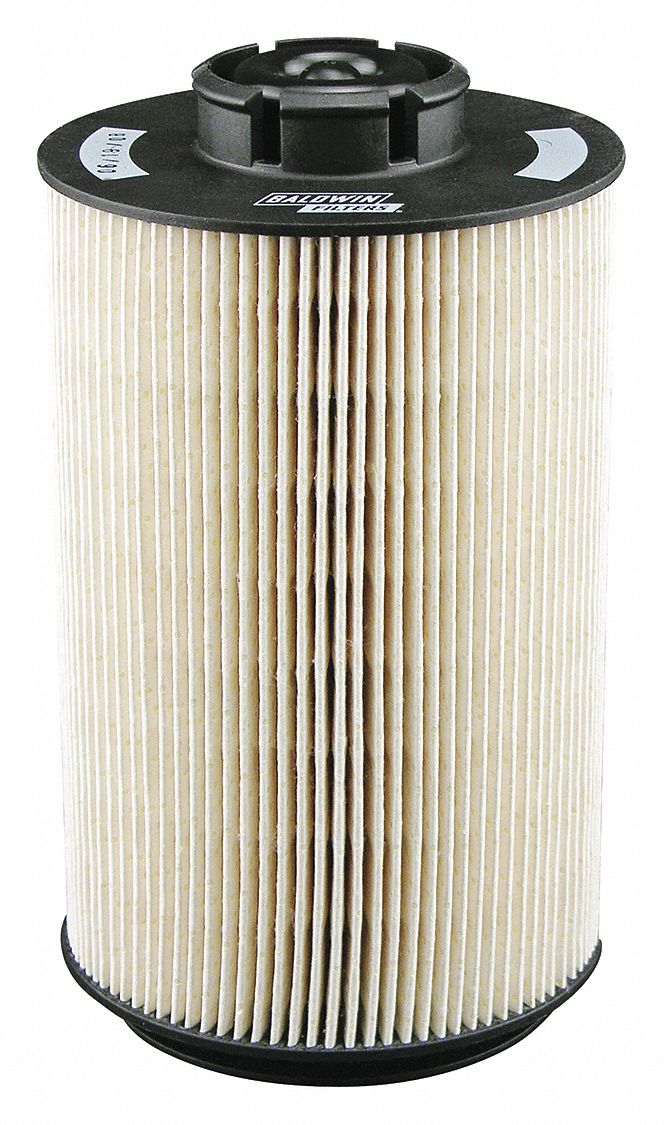 Fuel Filter: Cartridge, 3 3/4 in Outside Dia, 1 7/8 in Inside Dia, Diesel Fuel