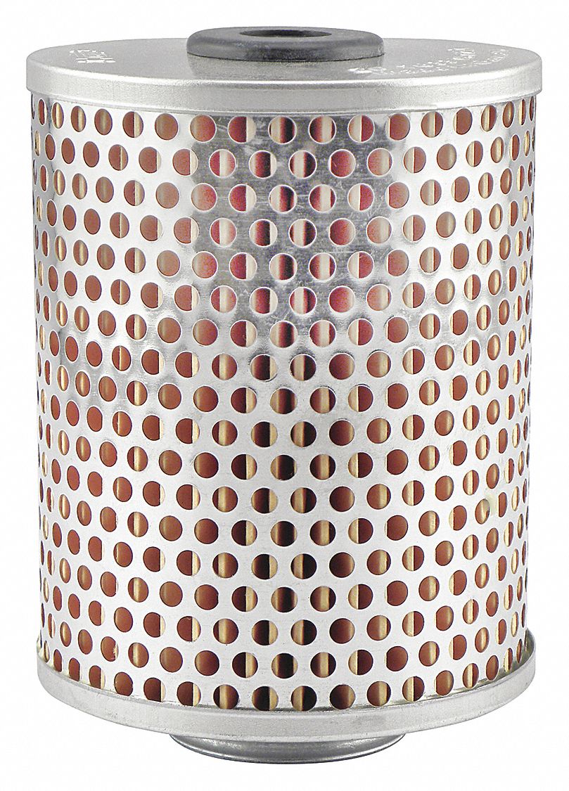 Hydraulic Filter: Hydraulic Fluid, Cartridge, 9/16 in Inside Dia, Cellulose