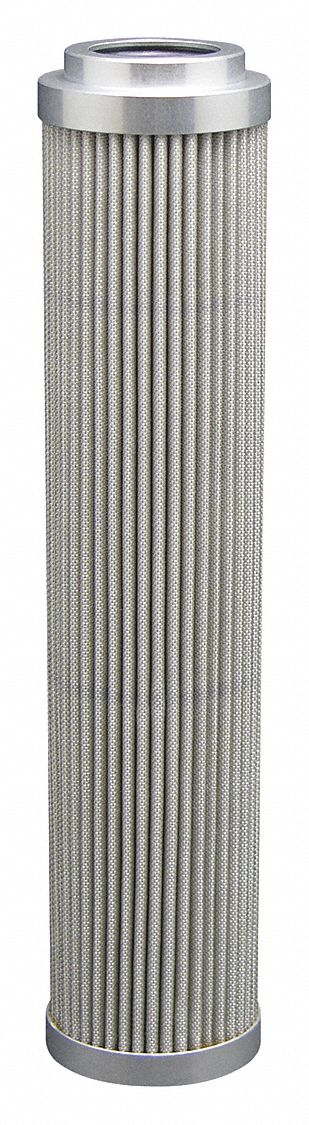 Hydraulic Filter: Hydraulic Fluid, Cartridge, 1 in Inside Dia, 8 3/16 in Overall Ht