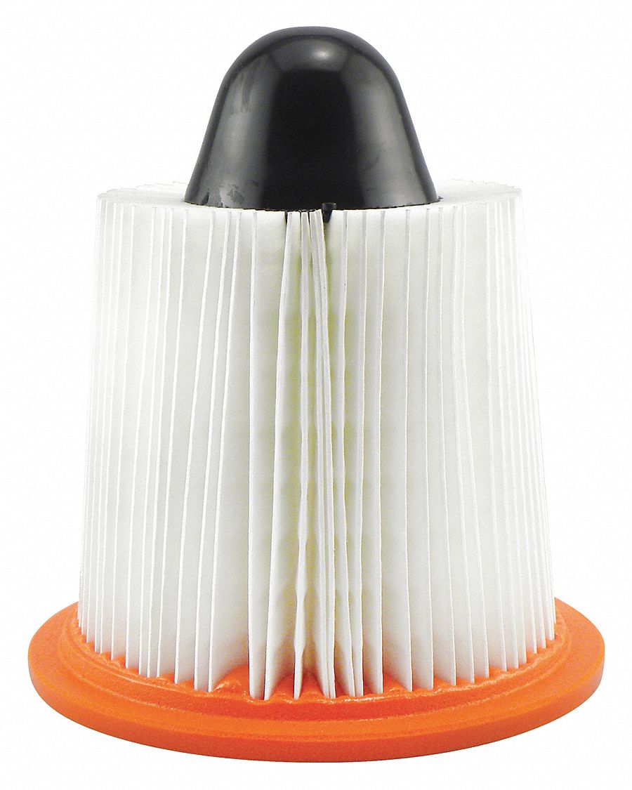 Automotive Air Filter: Round-Oval, Engine, Round, Axial Seal, 6 1/2 in Outside Dia