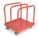 SINGLE-HEIGHT VERTICAL PANEL TRUCK WITH FIXED RAILS, 4,000 LB LOAD CAPACITY, 8½ IN DECK H