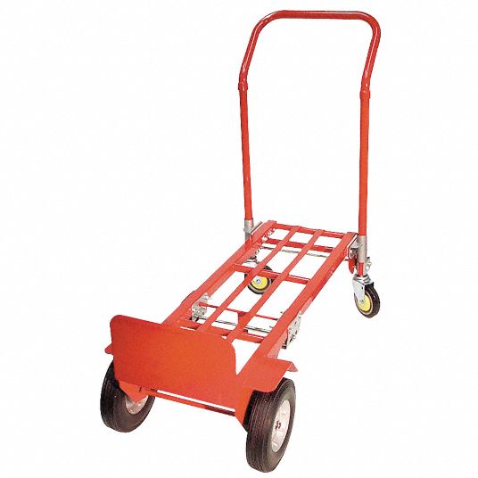 DAYTON Convertible Hand Truck, Load Capacity as Hand Truck 500 lb, Load