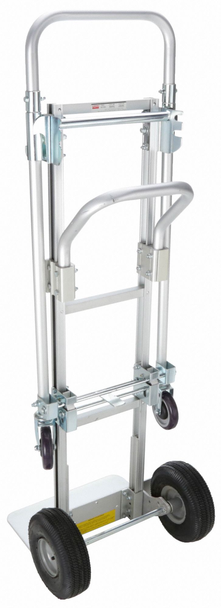 DAYTON Convertible Hand Truck 18 in x 8 1/2 in, 48 1/2 in x 12 in x 11