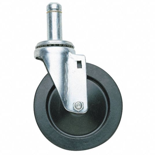 METRO Replacement Caster for Wire Shelving, 5 in Wheel Dia., 200 lb