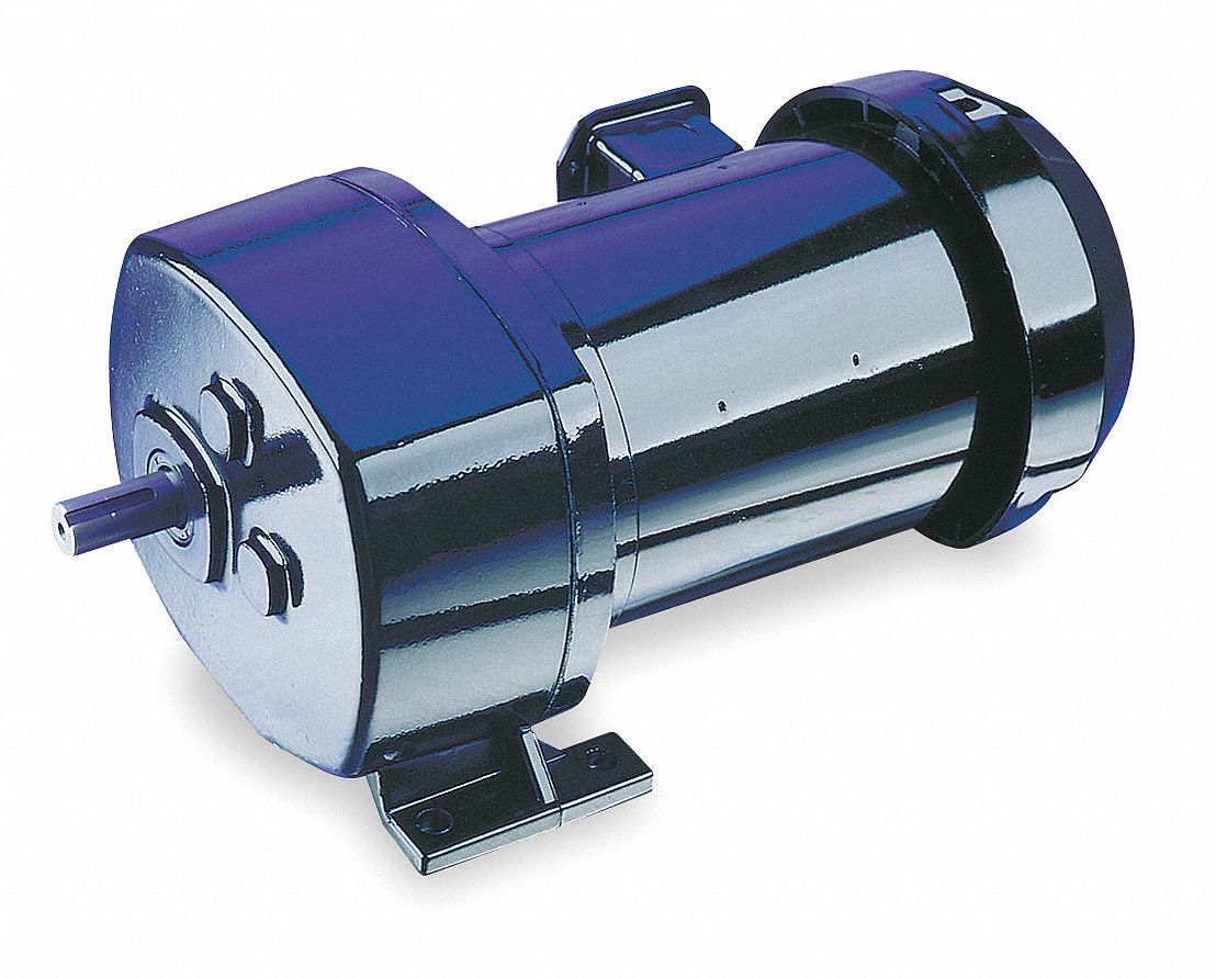 AC Gearmotor: Parallel, Single Output Shaft, 3-Phase, TEFC, 282 RPM, 100 in-lb Max Torque