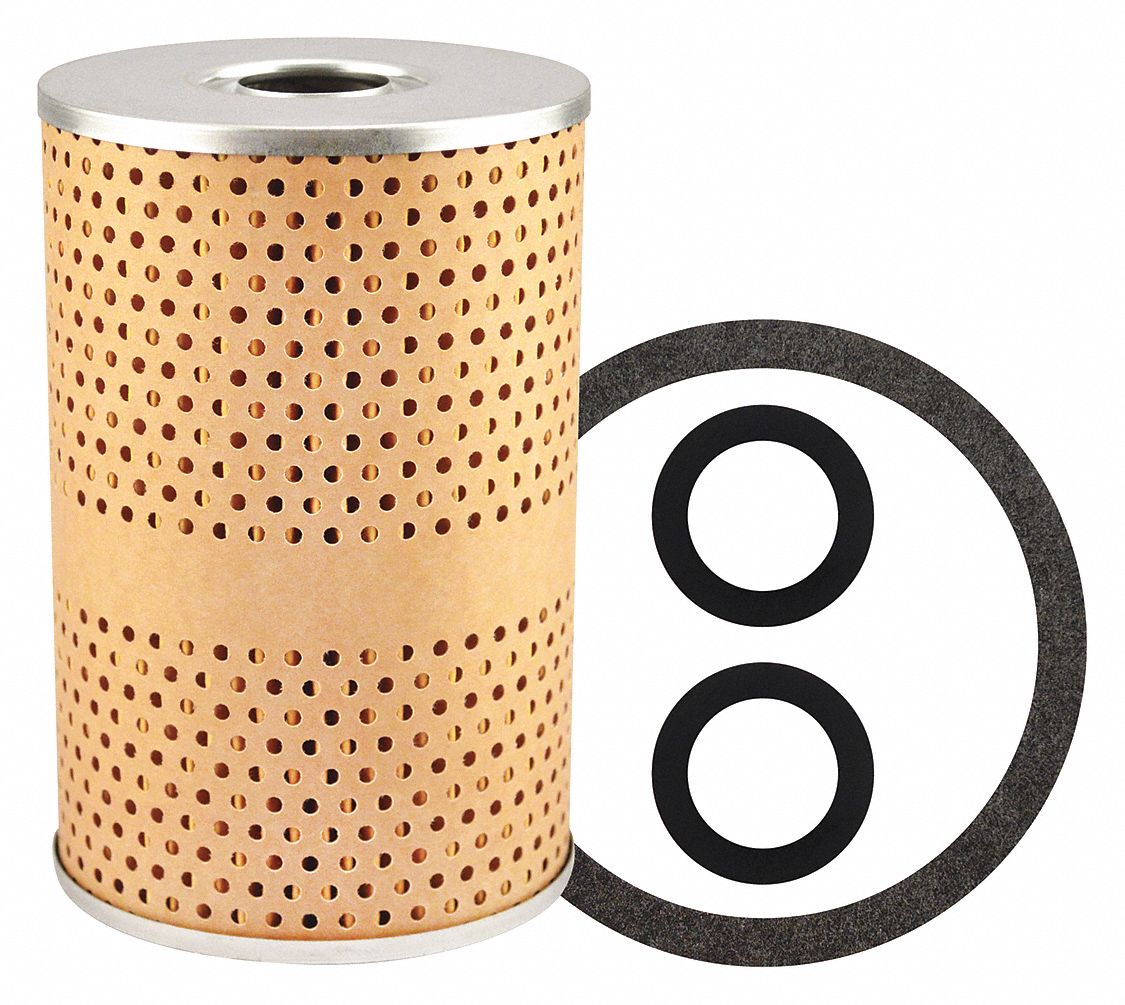 Fuel Filter: Cartridge, 1 1/16 in Outside Dia, 3 15/16 in Inside Dia, Diesel Fuel