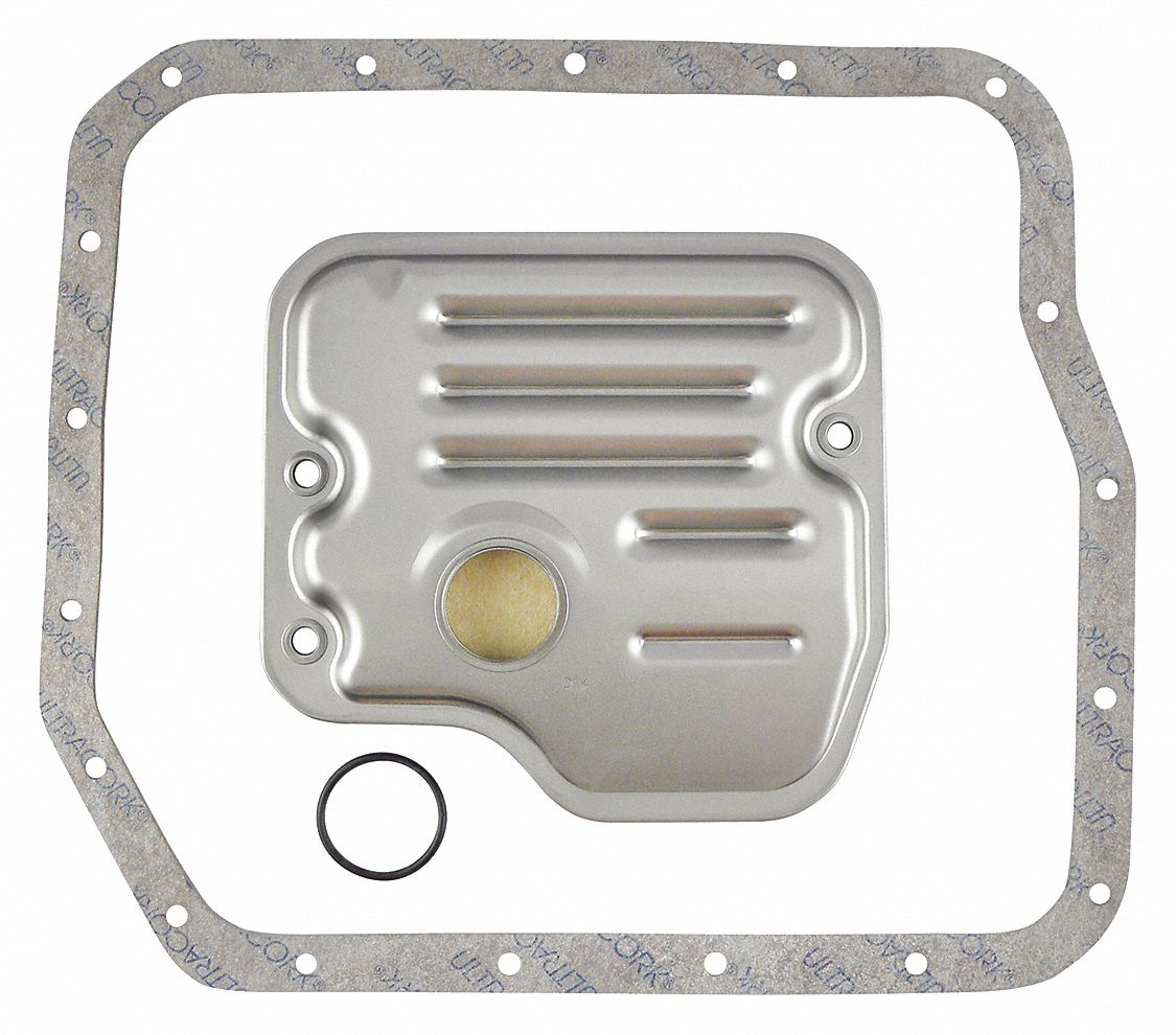 Transmission Fluid Filter: Lexus/Toyota, O-Ring/Pan Gasket, 1 3/16 in Overall Ht
