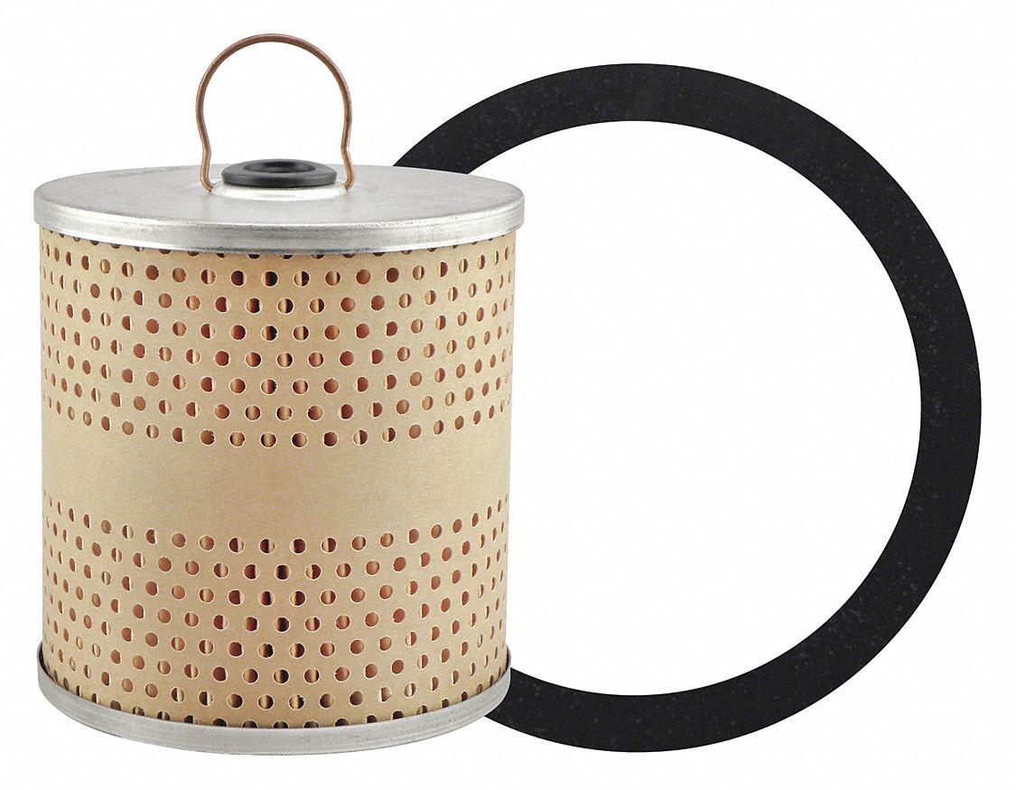 Oil Filter Element: P26, 4 11/16 in Overall Ht, 4 1/4 in Outside Dia, Oil, Cellulose