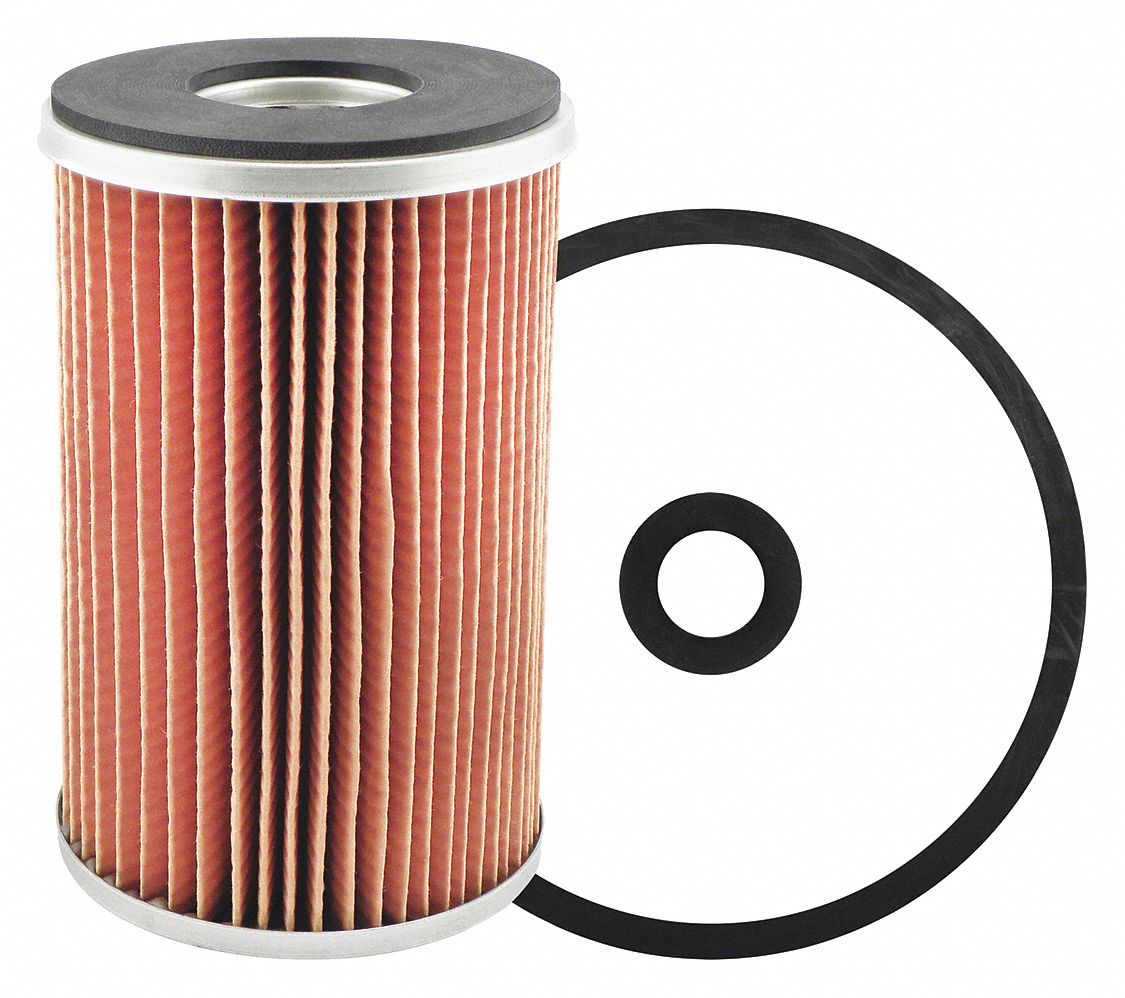 Oil Filter Element: PT153, 6 3/8 in Overall Ht, 3 15/16 in Outside Dia, Oil