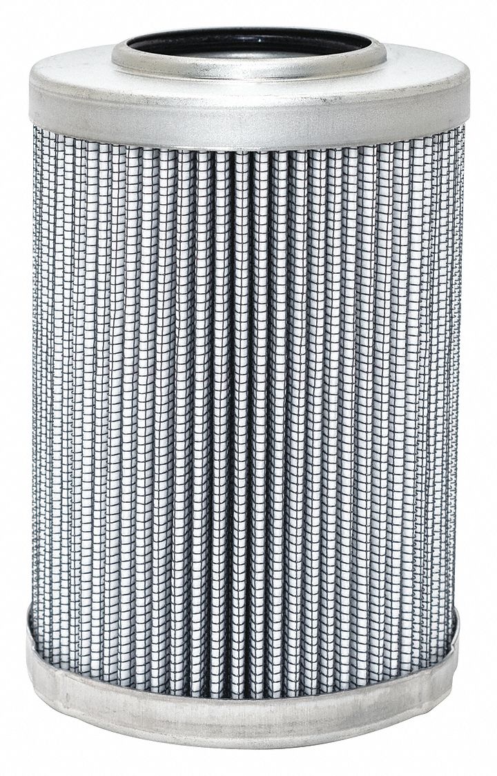 Hydraulic Filter: Hydraulic Fluid, Cartridge, 1 11/16 in Inside Dia, Cellulose