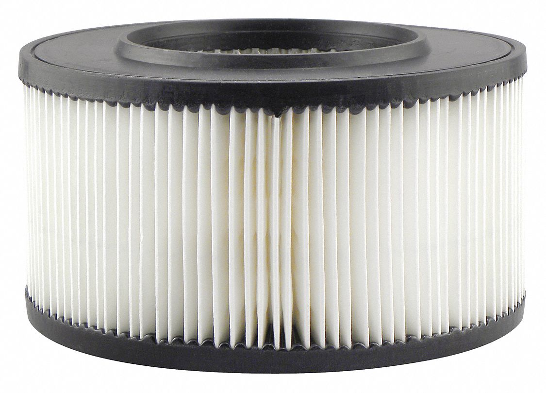 Automotive Air Filter: Round-Oval, Engine, Round, Axial Seal, 4 1/16 in Overall Ht