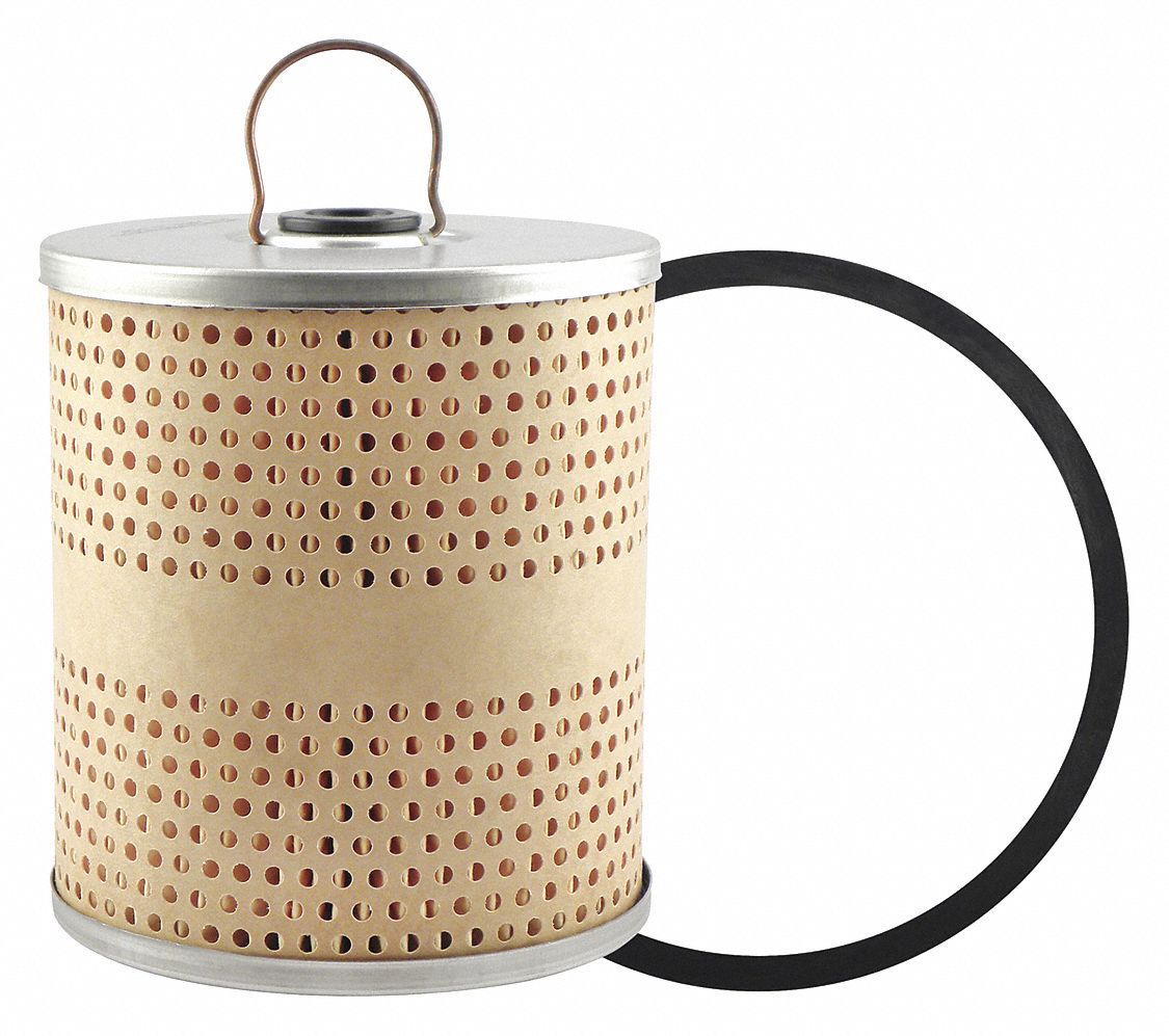 Oil Filter Element: P53, 5 in Overall Ht, 4 1/4 in Outside Dia, Oil, Cellulose