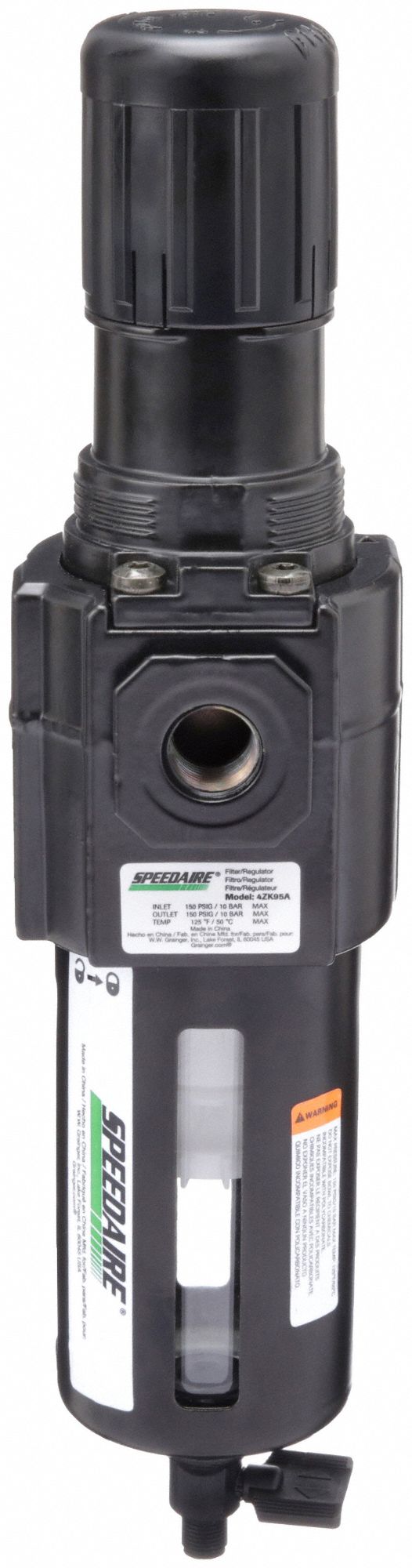 SPEEDAIRE 4ZK93 150psi Filter Regulator For Sale Online