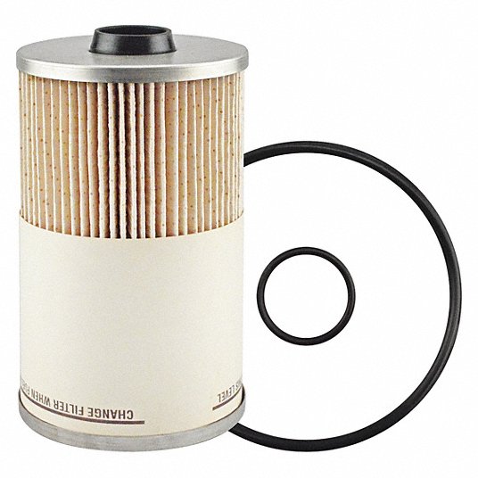 BALDWIN FILTERS Fuel Filter: 10 micron, 6 15/16 in Lg, 4 3/16 in Outside  Dia.