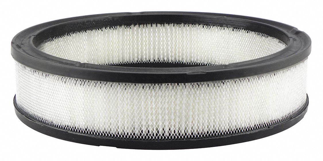 Automotive Air Filter: Round-Oval, Engine, Round, Axial Seal, 10 1/32 in Outside Dia