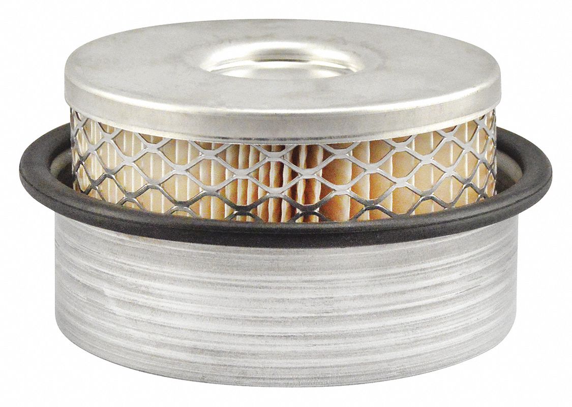 Automotive Air Filter: Round-Oval, Engine, Round, Axial Seal, 1 1/2 in Inside Dia