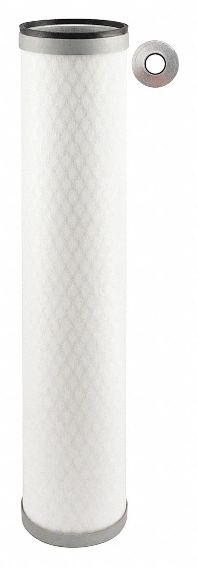 Automotive Air Filter: Round-Oval, Engine, Round, Axial Seal, 1/2 in Inside Dia