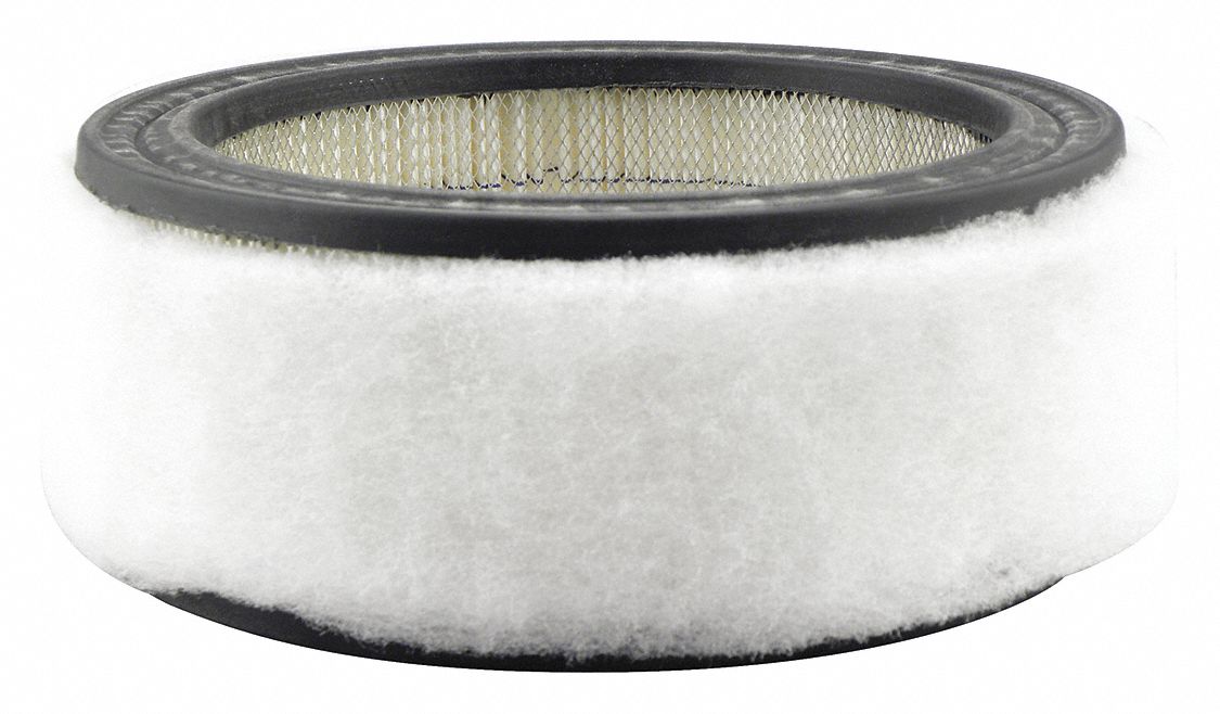 Automotive Air Filter: Round-Oval, Engine, Round, Axial Seal, 3 1/4 in Overall Ht