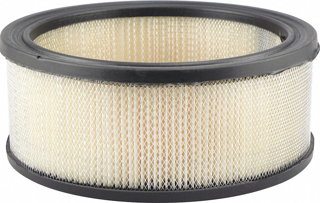 Automotive Air Filter: Round-Oval, Engine, Round, Axial Seal, 3 1/4 in Overall Ht