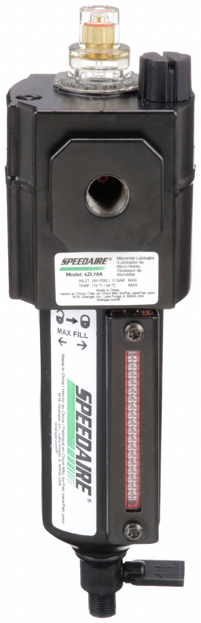 LUBRICATOR,1/4 IN