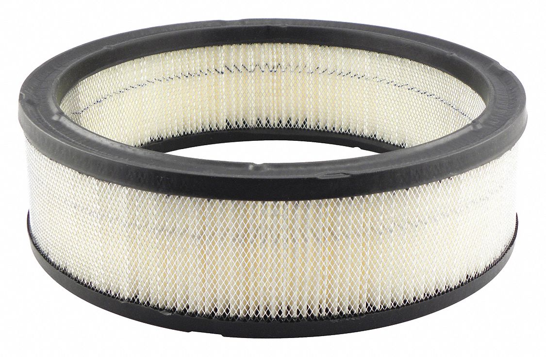 Automotive Air Filter: Round-Oval, Engine, Round, Axial Seal, 3 in Overall Ht, PA621