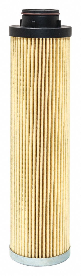 Hydraulic Filter: Hydraulic Fluid, Cartridge, 1 in Inside Dia, 2 3/8 in Outside Dia