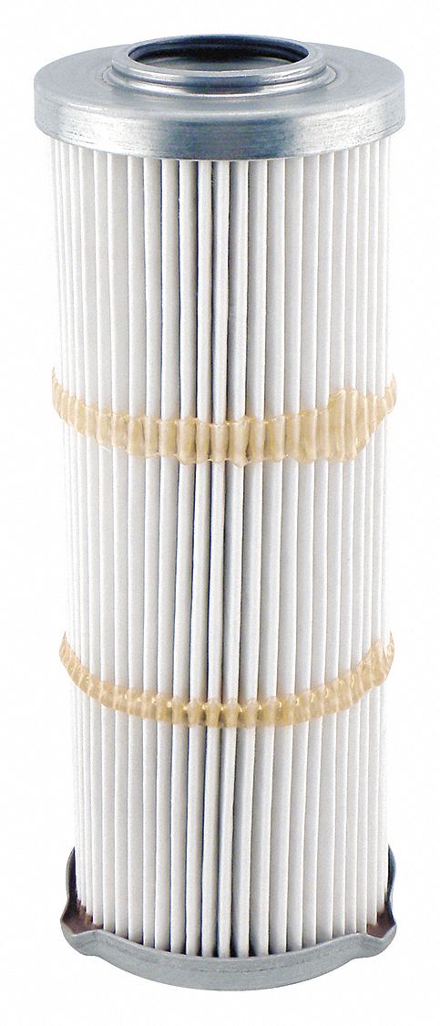 Hydraulic Filter: Hydraulic Fluid, Cartridge, 1 7/16 in Inside Dia, Cellulose
