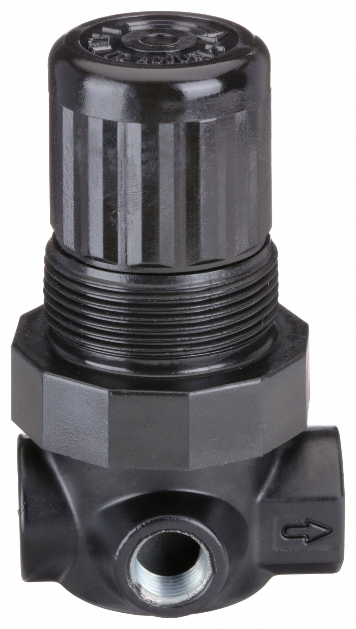 SPEEDAIRE Compressed Air Regulator: Aluminum, 1/8 in NPT, 14 cfm, 300 psi  Max Op Pressure, Nonrising