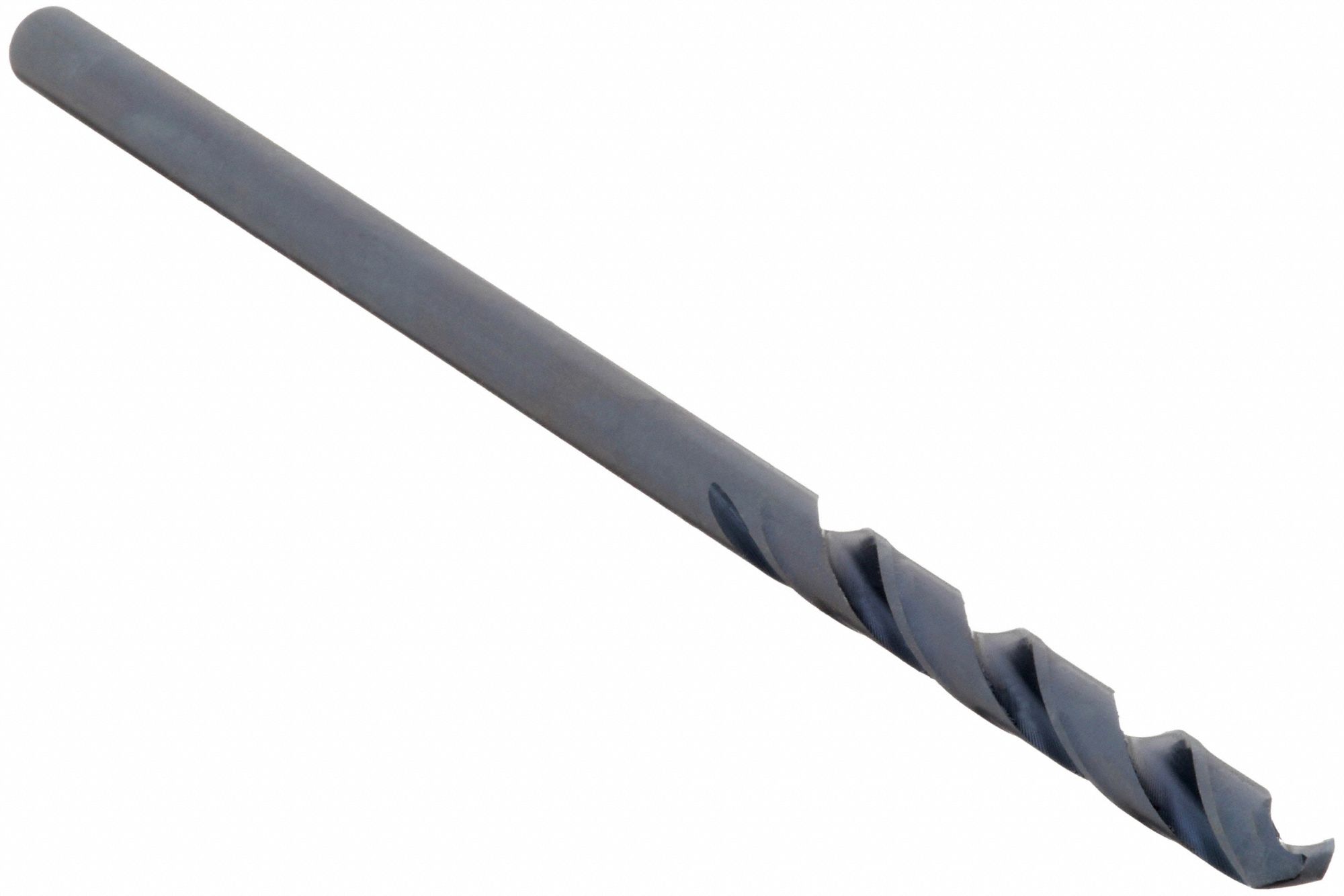 JOBBER LENGTH DRILL BIT, ⅛ IN DRILL BIT SIZE, 1⅝ IN FLUTE L, 6 IN L, HIGH SPEED STEEL